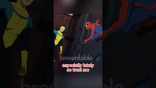 SPECTACULAR SPIDER-MAN in Invincible! Marvel re-animated Spider Agent Scene from Season 2!