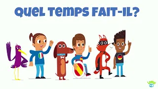 French weather song for kids! Learn Primary French!