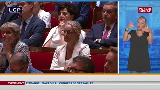 Discours d'Emmanuel Macron au Congrès de Versailles - amendement au projet de loi constitutionnelle