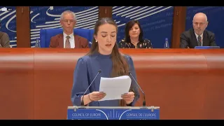 Маємо забезпечити справедливість усім жертвам злочинів, — виступ Олександри Матвійчук у Раді Європи