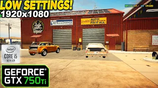 Car Mechanic Simulator 2021 GTX 750 Tİ - 1080p Low,