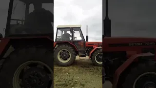 Zetor 7245+koště