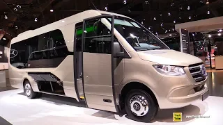 2020 Mercedes Sprinter Travel 75 18-Seat Passenger Van - Exterior Interior Walkaround