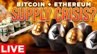 Bitcoin & ETH Liquidity Crisis Heats Up 🔥 Crypto Exchange Supply Shortage?