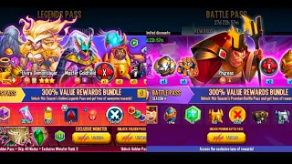 New legends pass & battle pass is here / monster legends in Hindi