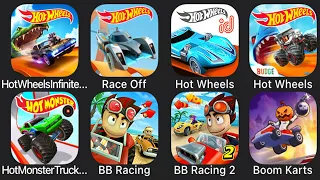 Beach Buggy Racing 3,Hot Wheel Race Off,Boom Karts,Hot Wheels ID,Hot Wheels Unlimited,BB Racing 2