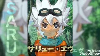 تصميمي للاعب الاسطوري سارو من inazuma eleven go chrone stonr على اغنية في وحدتي