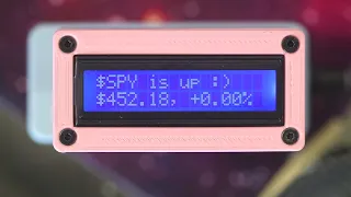 DIY Stock Ticker with ESP8266 (Super Easy!)