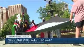 Richmonders rally for Palestine in Monroe Park: 'We can affect change here'