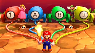 Mario Party The Top 100 MiniGames - Mario Vs Daisy Vs Luigi Vs Yoshi (Master Cpu)