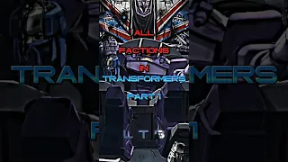 All factions in TF #shorts #transformers #edit