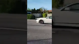 Amg c63 downshift and pops