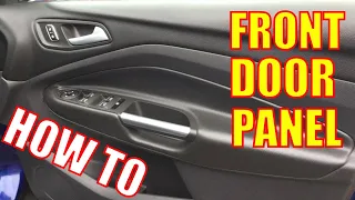 Expert Tips: How to Easily Remove the Front Door Panel of Your Ford Kuga Escape 2013-2019