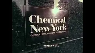 Vintage Old 1960's Chemical Bank New York Commercial 2