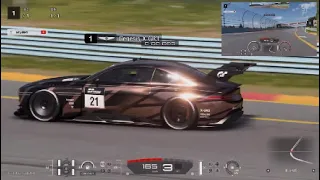 GT7 環道賽體驗 Watkins Glen International 沃特金斯峽谷賽車道（長途路線）Genesis X GR3  1'46.998