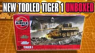 Airfix Tiger 1 Tank 1/72 Scale New Tool 2020 Unboxing