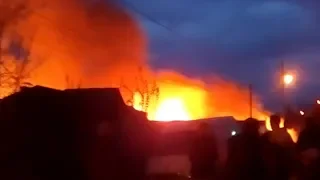 В Самаре сгорел частный дом