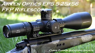 Arken Optics EP-5 5-25x56 FFP Riflescope, UNBOXING