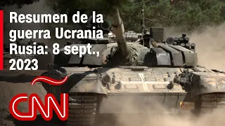 Resumen en video de la guerra Ucrania - Rusia: 8 de septiembre de 2023