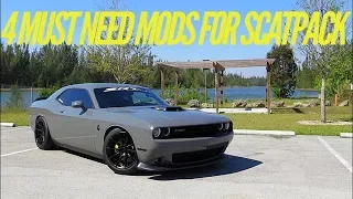 4 Must Need !! MODS for SCATPACK Challenger/Charger