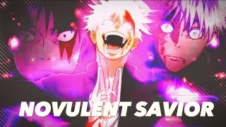 GOJO VS TOJI  -  NOVULENT SAVIOR  [Edit/AMV]!