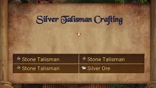 Silver Talisman, Silver Ore  Treasure of Nadia