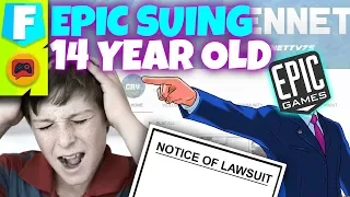 Fortnite Lawsuit Against ANOTHER 14-Year Old is Kinda Funny