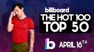 Extended Edit! Billboard Hot 100 - Top 50 Singles Of The Week (April 16th, 2022)