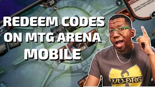 How To Redeem Codes on MTG Arena Mobile