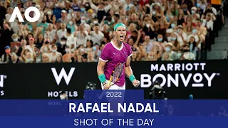 AI Shot of the Day - Rafa Nadal | Australian Open 2022 Day 14 Presented by Infosys