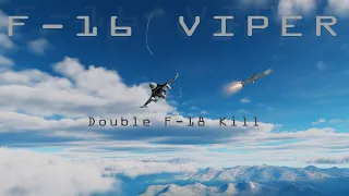 Double Kill! | F-16 VIPER | Growling Sidewinder Open Conflict | DCS | Digital Combat Simulator | VR