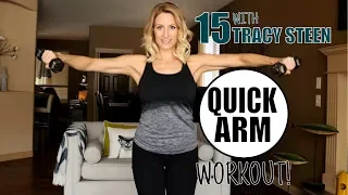 15 Minute Arm Sculpting Workout | Sexy Arms in 15 Minutes (A day...for years!)