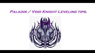 Last Epoch Leveling Guide and tips for Paladin - Void Knight