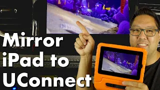 Connect iPad to UConnect Theater in Chrysler Pacifica or other Chrysler Jeep Dodge Ram Vehicle