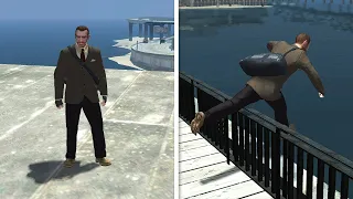 GTA 4 - Parkour Fails Vol. 8 (Euphoria Physics)