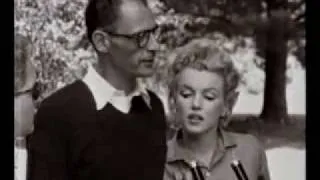 Marilyn Monroe Arthur Miller Interview 1956 on the farm 2