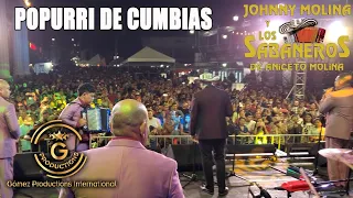 Johnny Molina y Los Sabaneros de Aniceto Molina - Popurrí de Cumbias Carnaval Sonsonate 2023