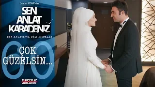 Ali’nin, Esma’yı gelinlikle ilk görüşü… - Sen Anlat Karadeniz 60.Bölüm