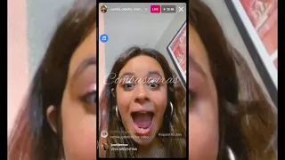 CAMILA CABELLO INSTAGRAM LIVE WITH MARIA BECERRA..♡