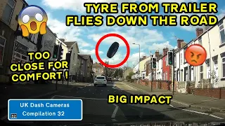 UK Dash Cameras - Compilation 32 - 2022 Bad Drivers, Crashes & Close Calls