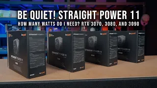 How many Watts do I need? RTX 3070, 3080, and 3090 | be quiet! Straight Power 11