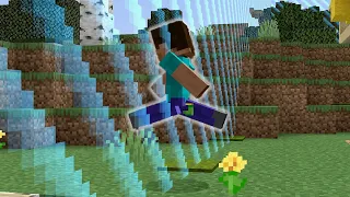 How We Escaped the Border in the 100 by 100 Minecraft World