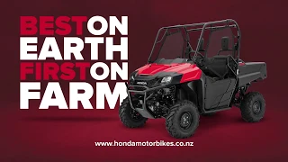 Best on Earth. First on Farm - Honda Pioneer Range