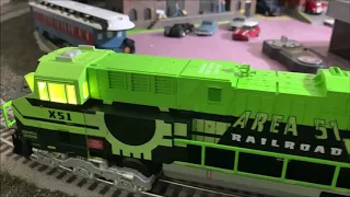 Lionel's Area 51Train Set