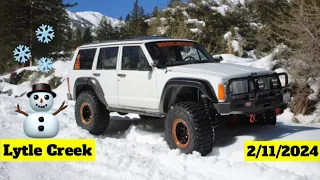 Lytle Creek snow wheelin