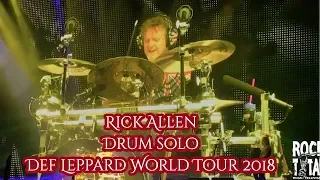 Def Leppard World Tour 2018 Rick Allen Drum Solo!