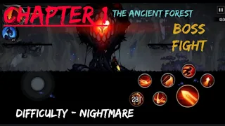 Nightmare difficulty stage 2 boss fight | Shadow knight premium era of legends chapter 1 gameplay