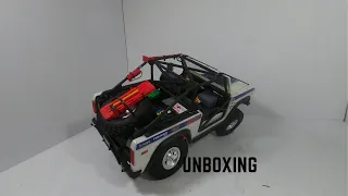 Unboxing and Scale Accessories Install Axial SCX10 III Early Ford Bronco 4wd RTR RC Car