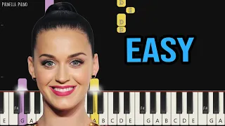 Katy Perry - Unconditionally | EASY Piano Tutorial by Pianella Piano
