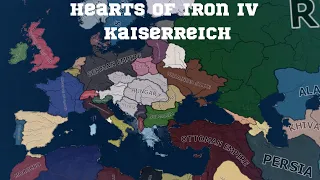 Kaiserreich Timelapse 10 Year War - HOI4 Timelapse